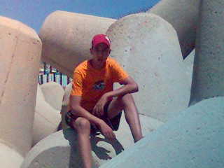 dans la plage