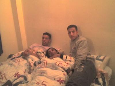 moi avec barina et abdo dans hotil